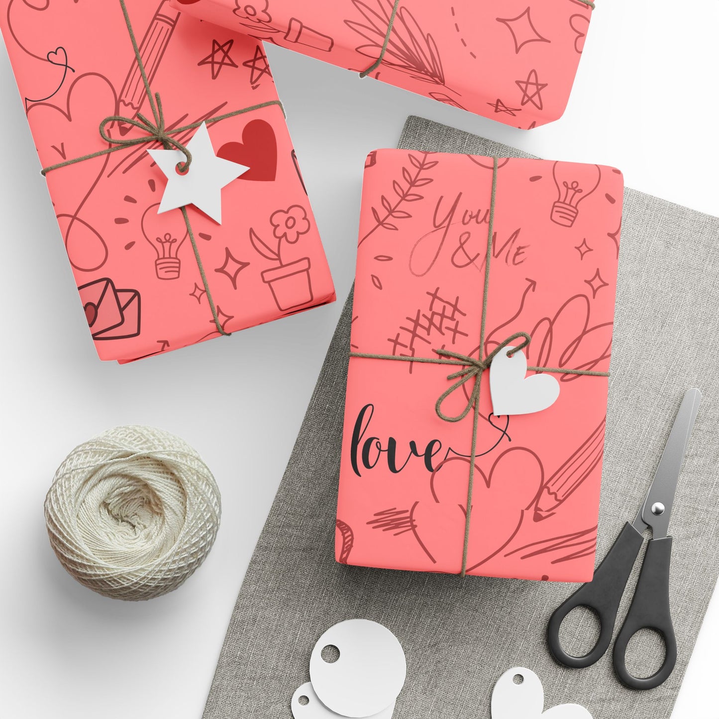 Love You Wrapping Paper
