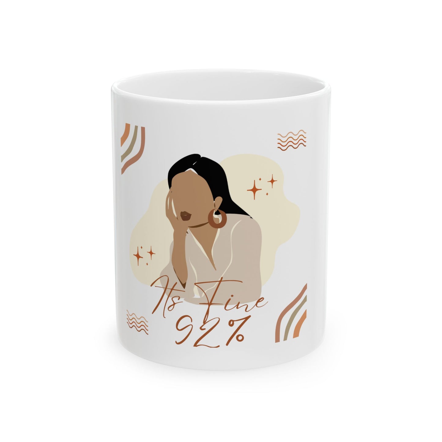 92% Ceramic Mug
