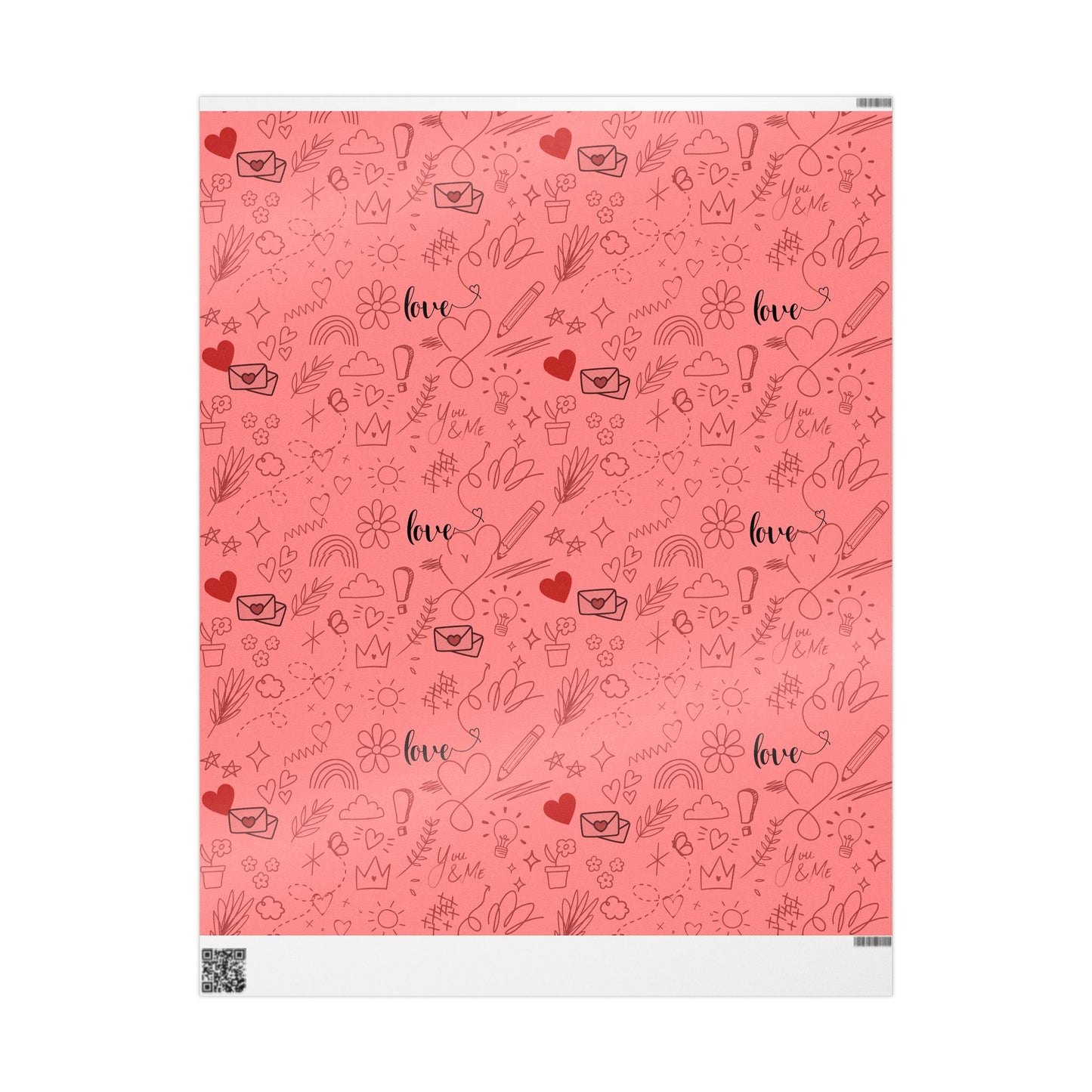 Love You Wrapping Paper