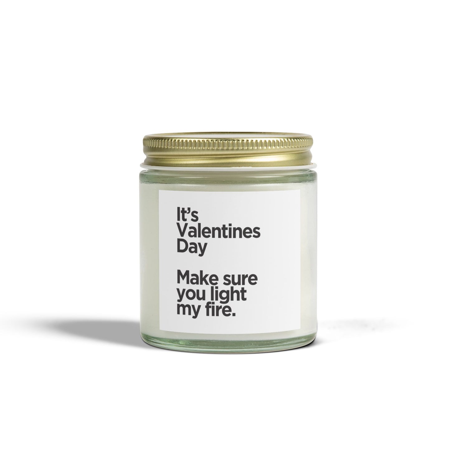Valentine's Day Scented Candles, Coconut Apricot Wax (4oz, 9oz)
