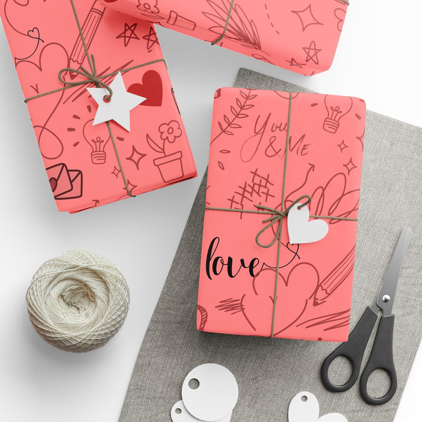 Love You Wrapping Paper