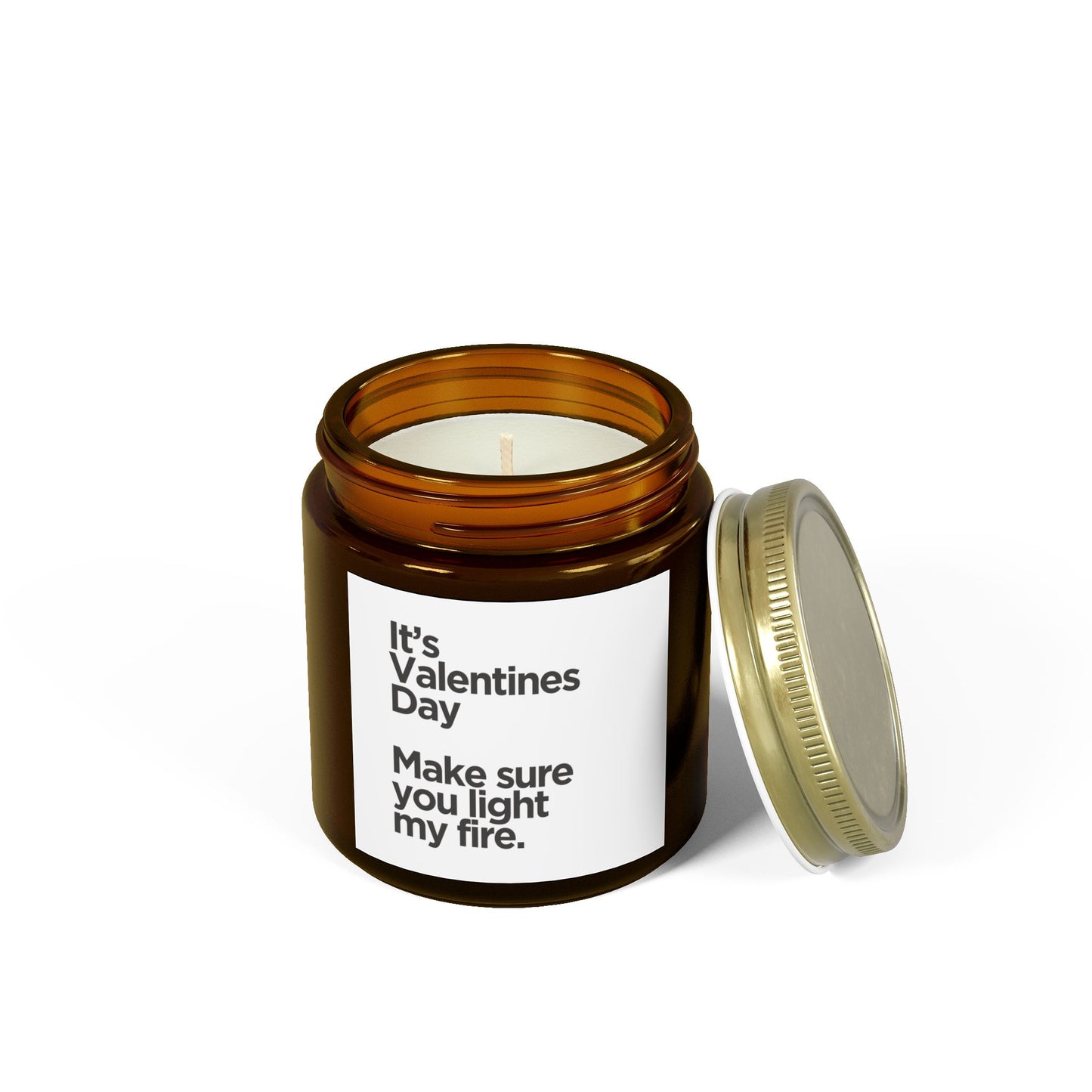 Valentine's Day Scented Candles, Coconut Apricot Wax (4oz, 9oz)